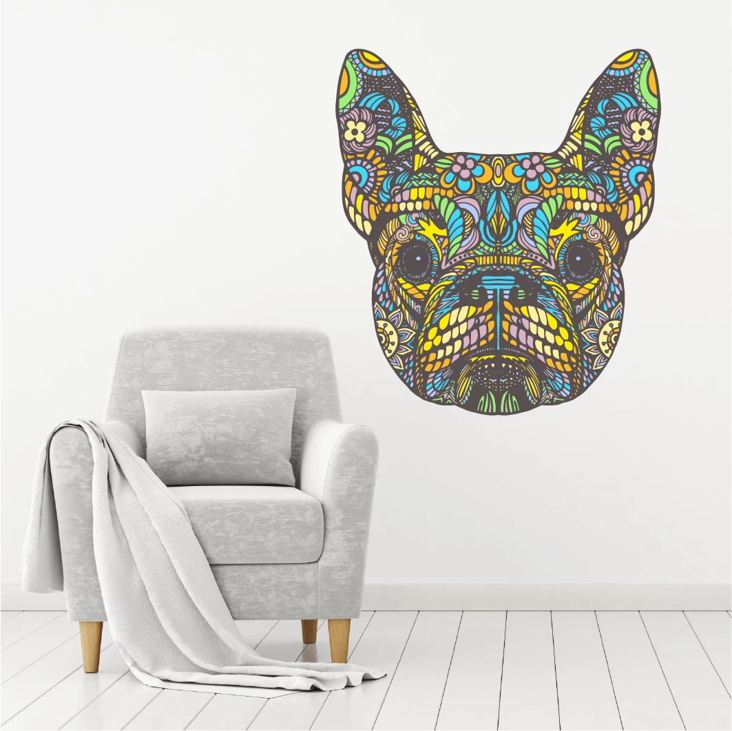 Tribal Poochie Pack Wall Decal (4 Colours) - Image 4