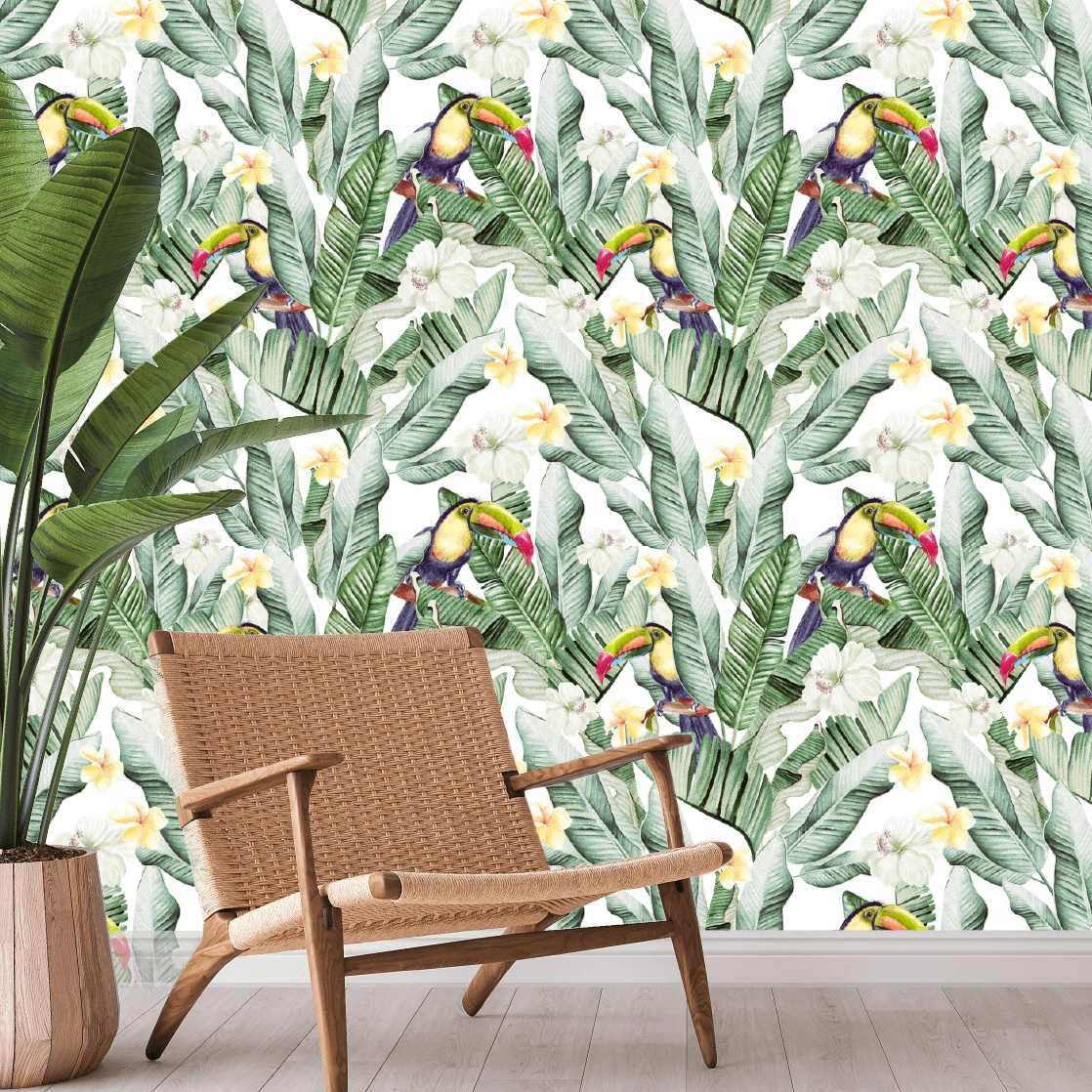 Tropical Toucan Wallpaper