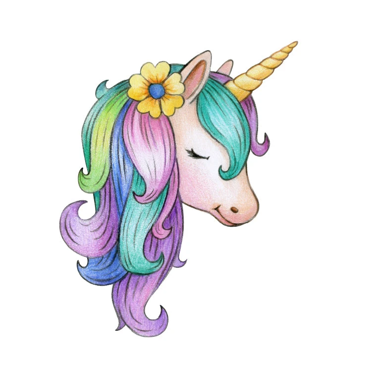 Unicorn Glamour Wall Decal - Image 2