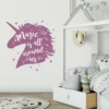 Unicorn Magic Wall Decal (6 Colours)