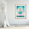 Unicorn Ballerina Wall Art