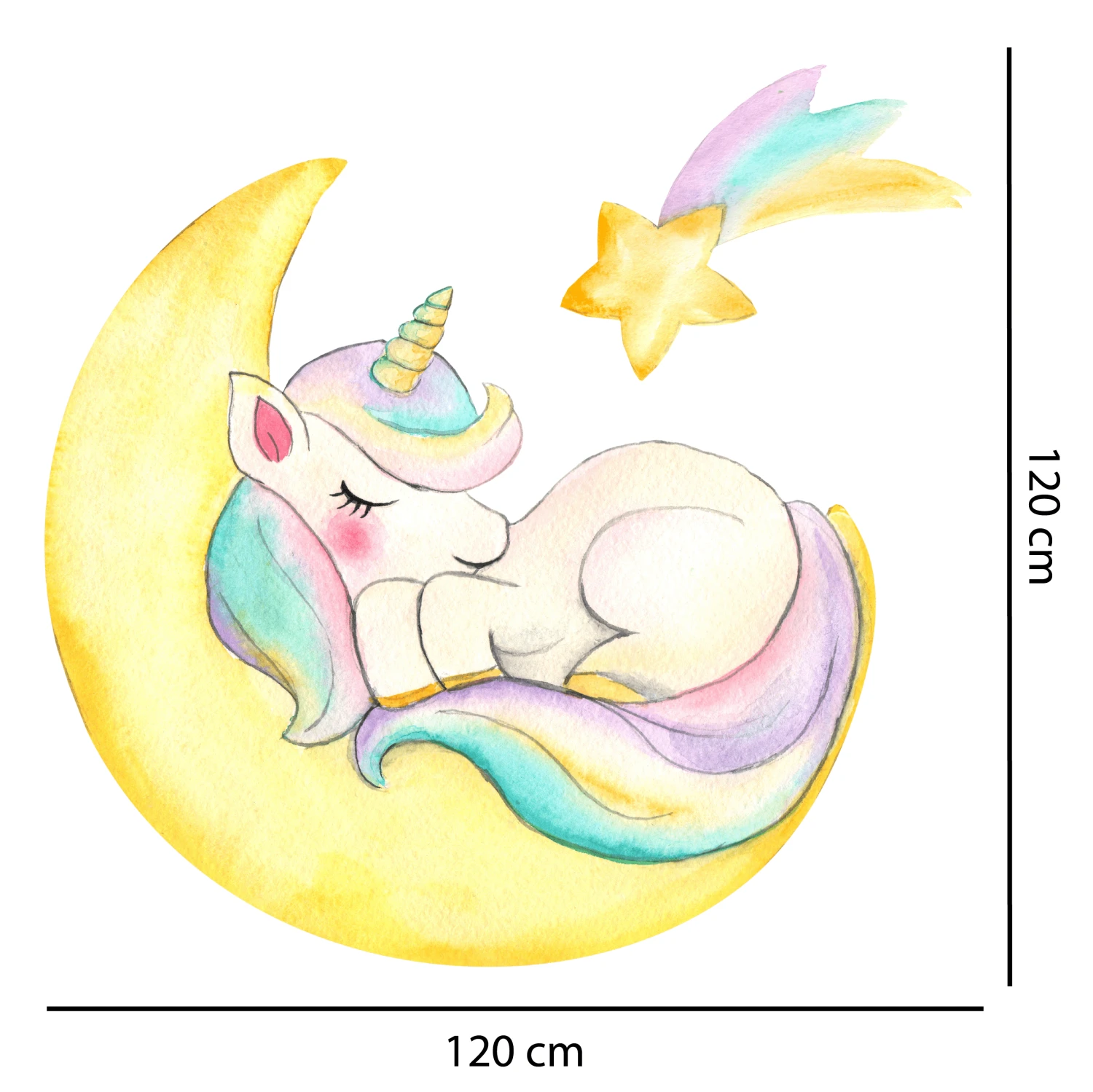 Unicorn Dreamer Wall Decal - Image 2