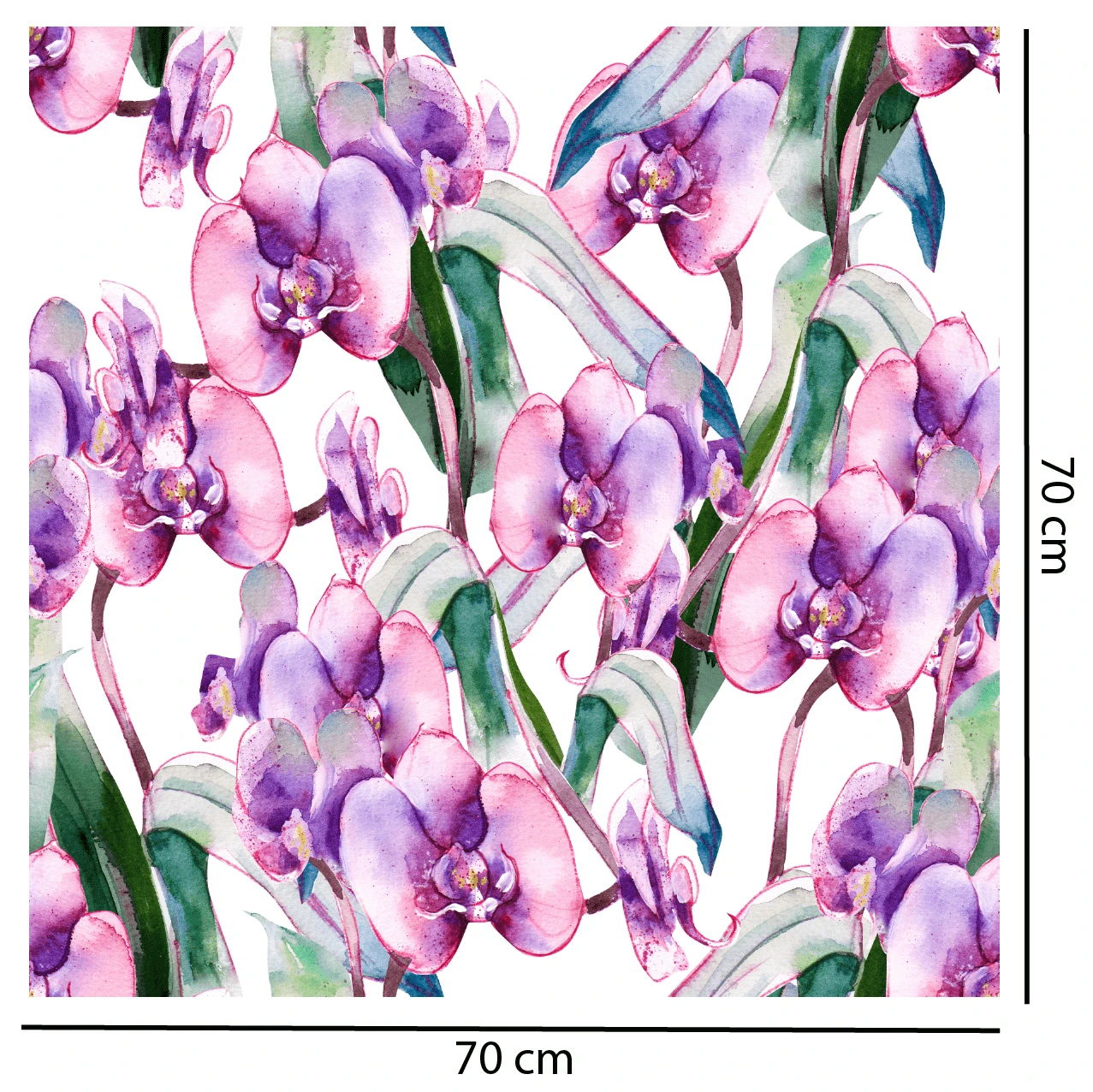 Vintage Purple Orchid Wallpaper - Image 2