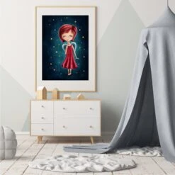 Zodiac Star Sign Virgo Wall Art