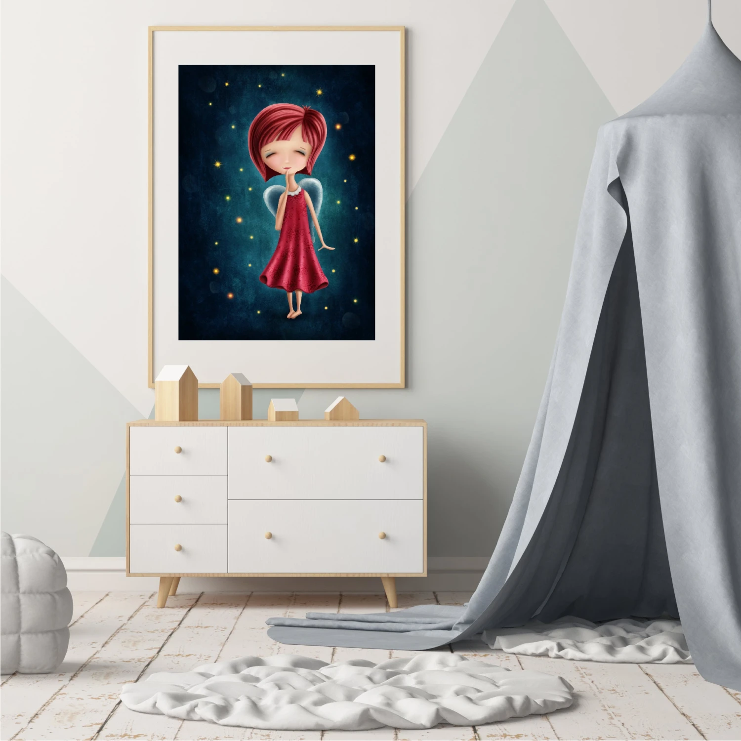 Zodiac Star Sign Virgo Wall Art