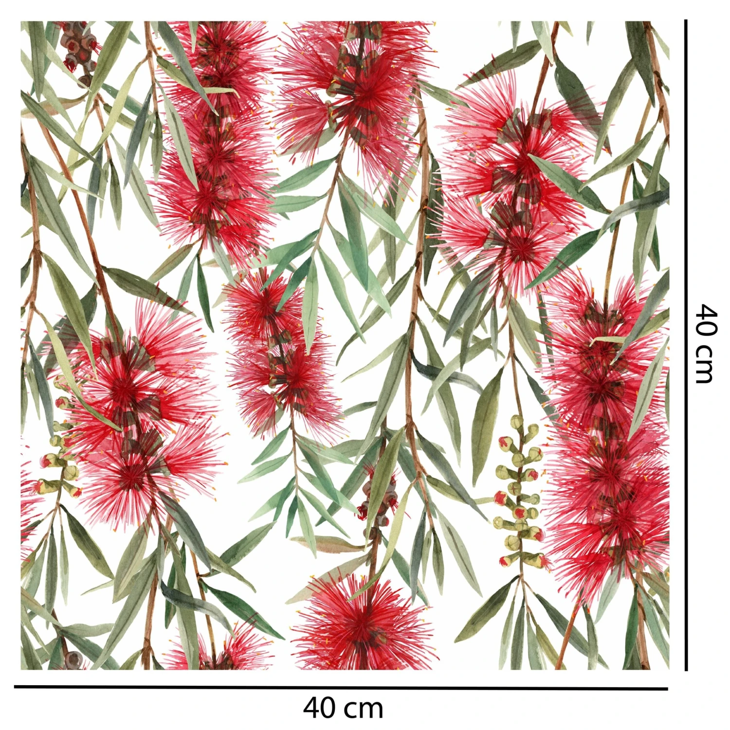 Red Bottlebrush Wallpaper - Image 2
