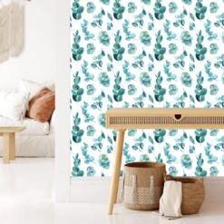 Pure Eucalyptus Leaves Wallpaper