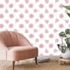 Pink Pastel Eucalyptus Wallpaper