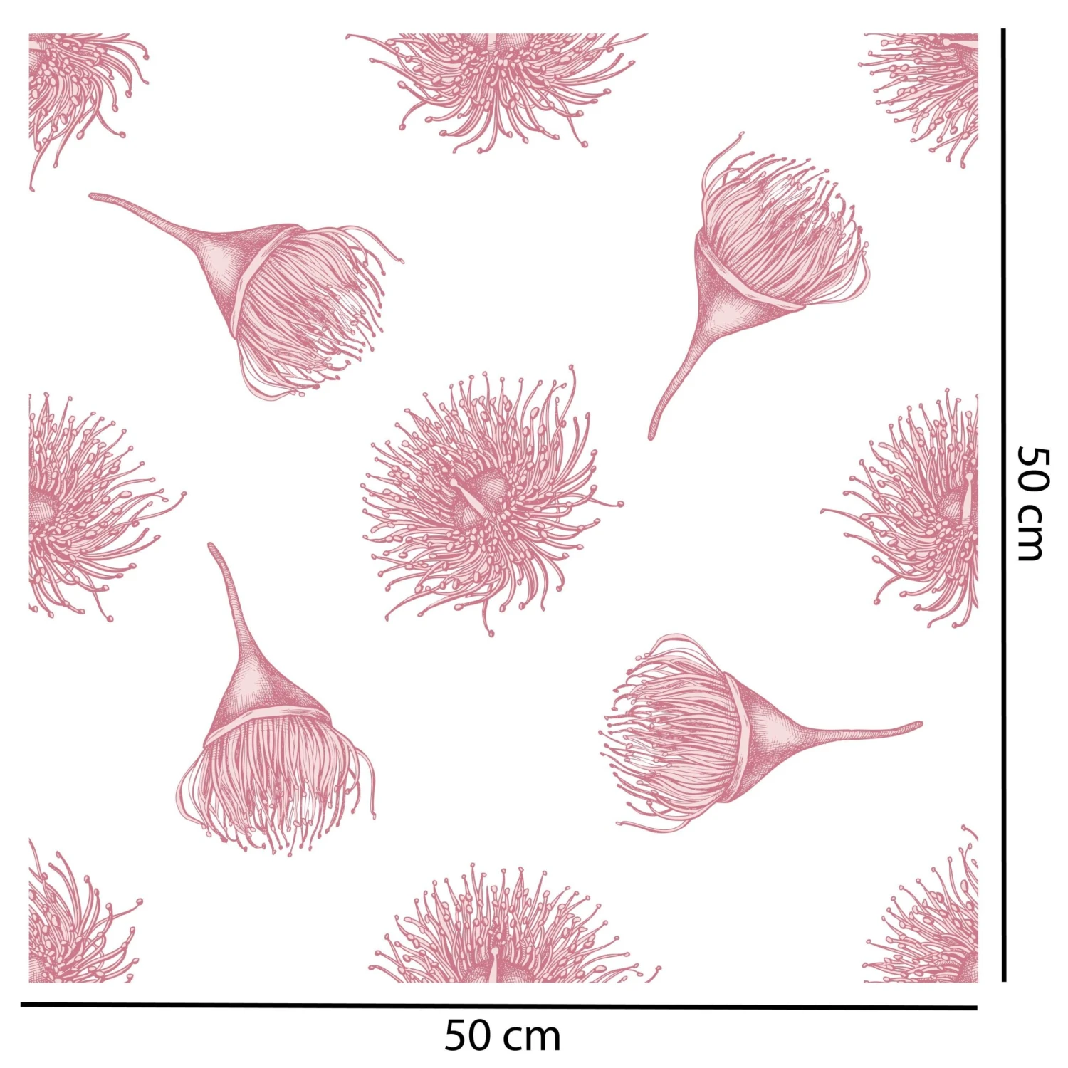 Pink Pastel Eucalyptus Wallpaper - Image 2