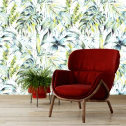 Watercolour Paradise Wallpaper